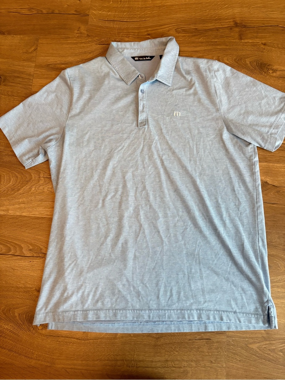 Light Blue Men's Polo Shirt by Travis Matthew